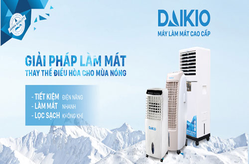 máy làm mát không khí daikio làm mát hiệu quả