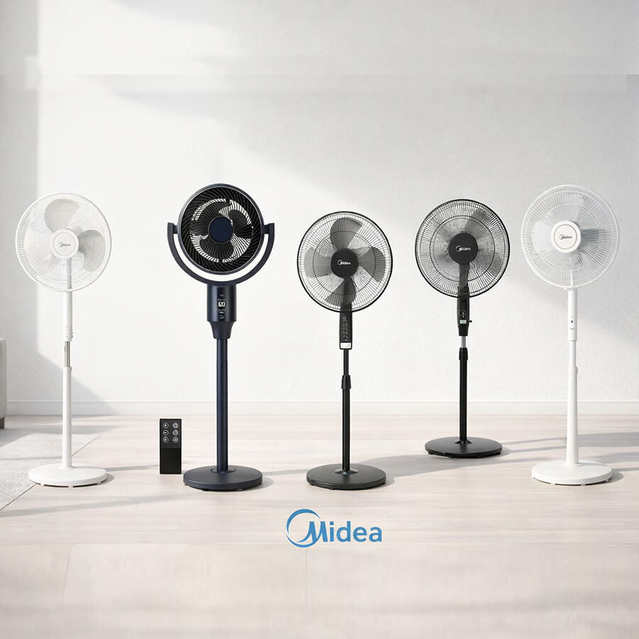Báo giá quạt cây đứng MIdea