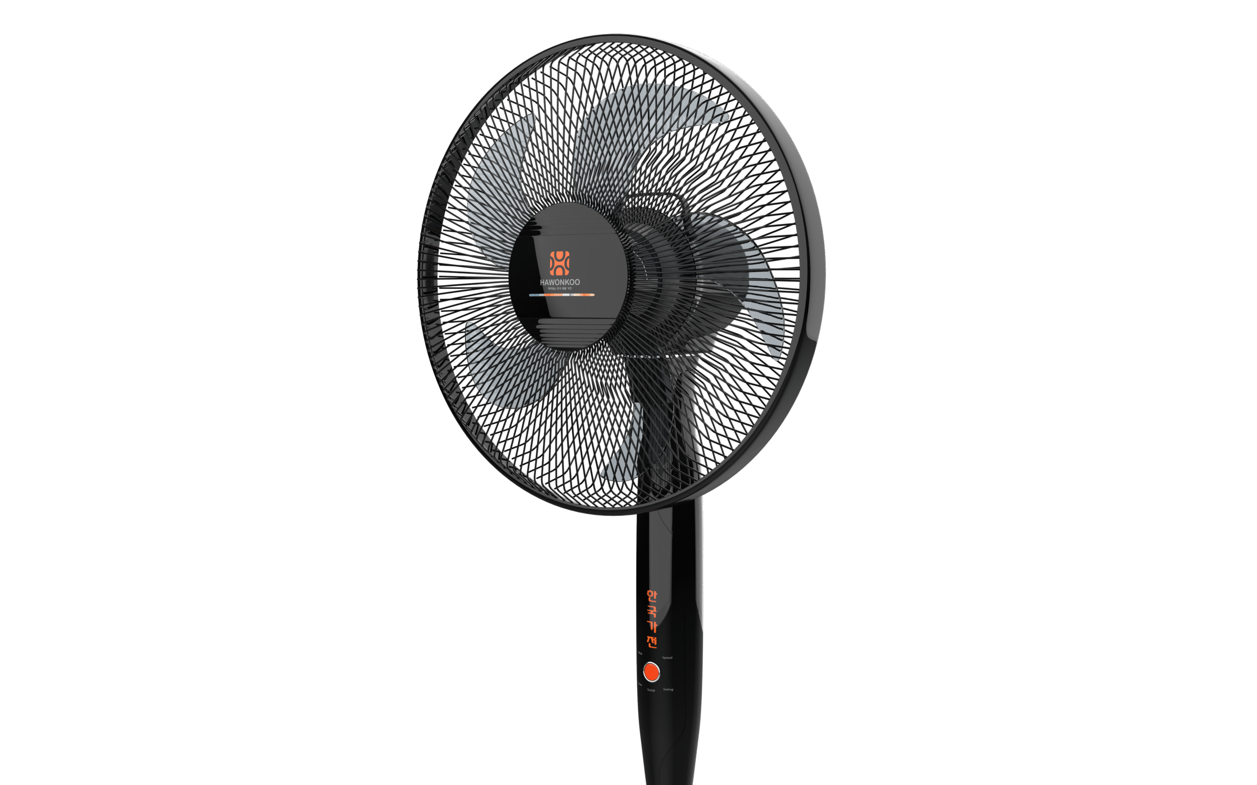 Quạt hawonkoo ac fah-011-ba hàn quốc 2 Quạt cây đứng Hawonkoo