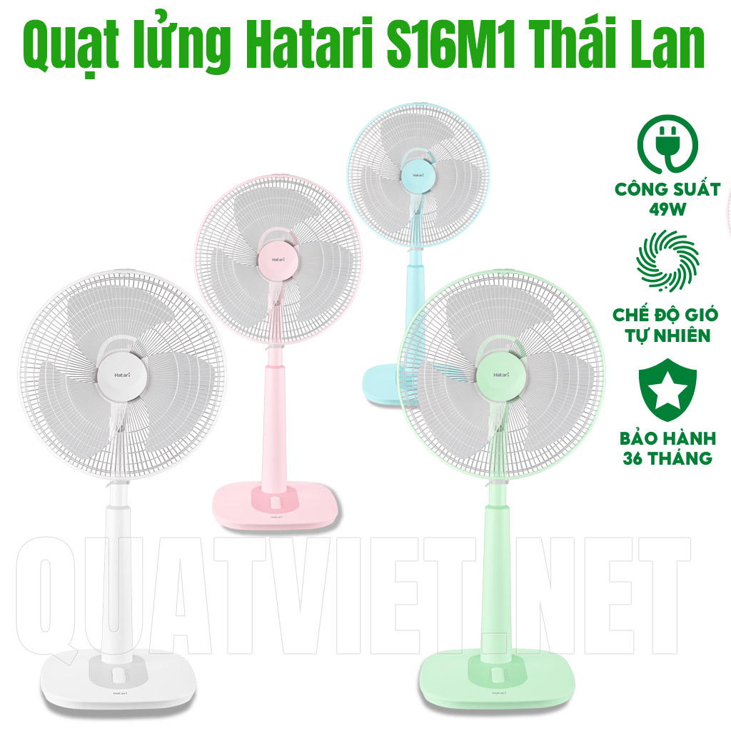 Quạt cây lửng Hatari S16M1 Thái Lan