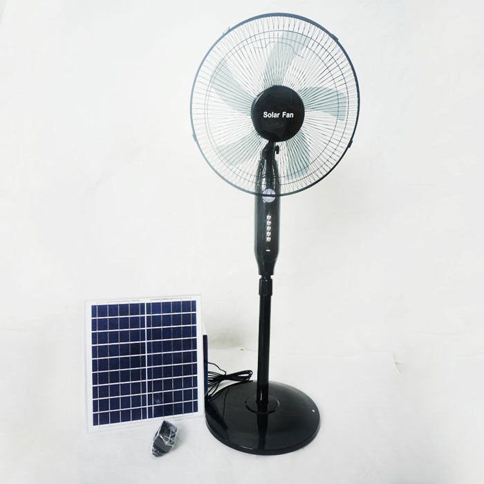 Quạt cây đứng tích điện Solar HS-188