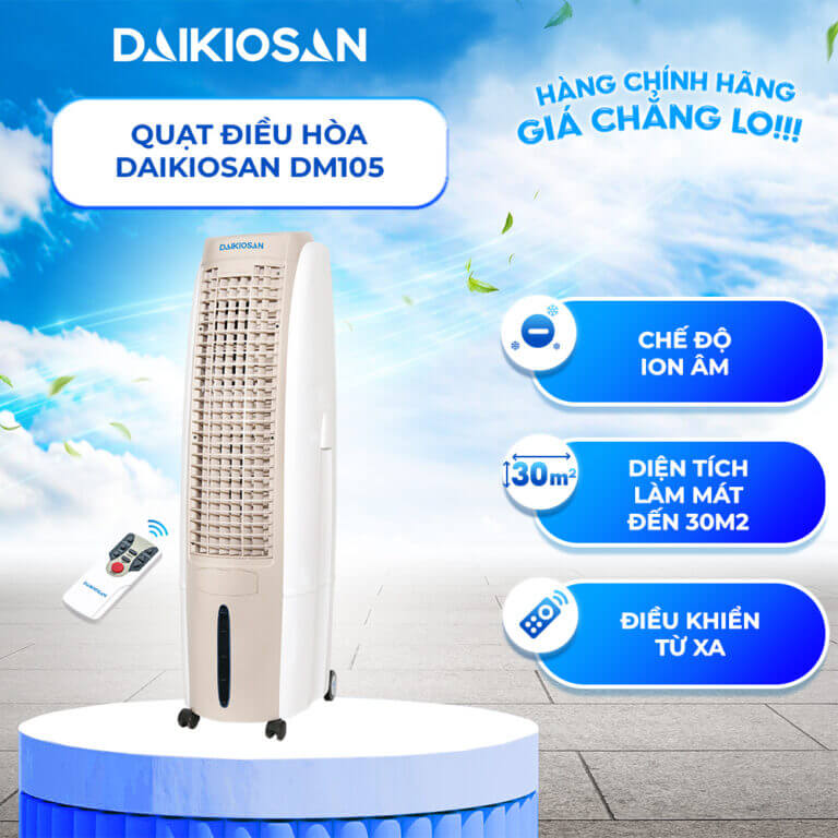 Quạt điều hòa hơi nước Daikiosan DM105
