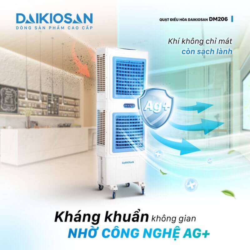 Quạt điều hòa Daikiosan DM206 2 tầng