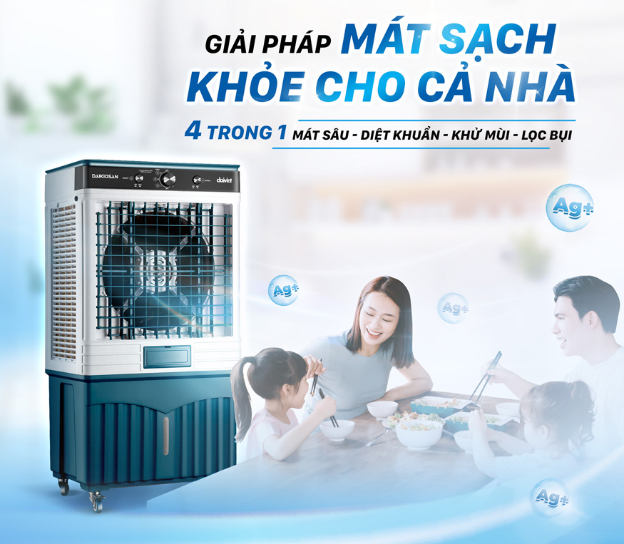 Quạt điều hòa hơi nước Daikiosan DM212