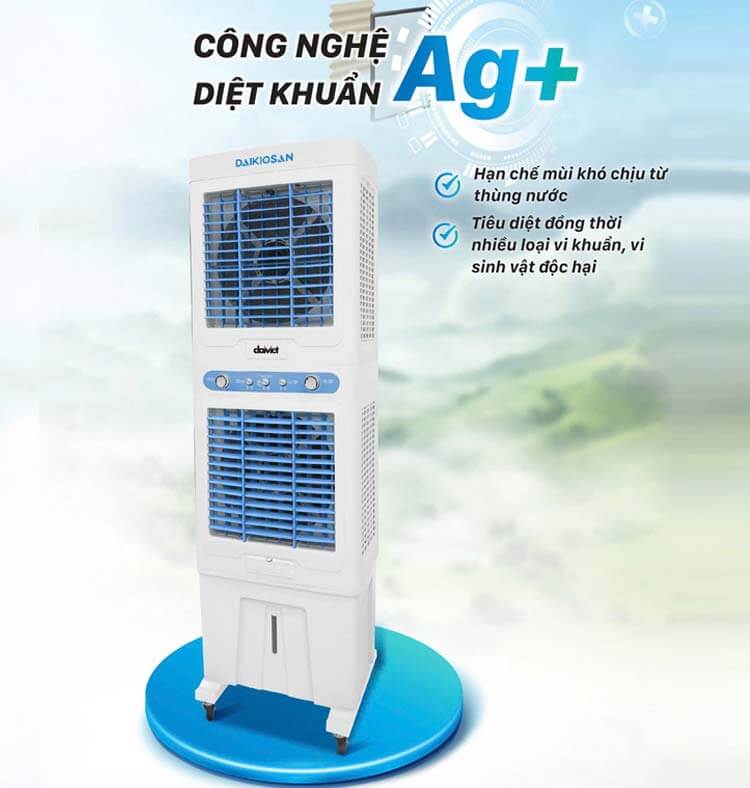 Lưu lượng gió lớn, tiết kiệm điện năng