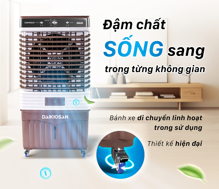 Bánh xe linh hoạt: Dễ dàng di chuyển thiết bị giữa các phòng