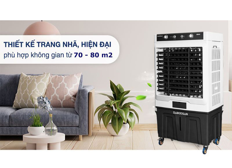 Tiết kiệm điện làm mát không gian rộng