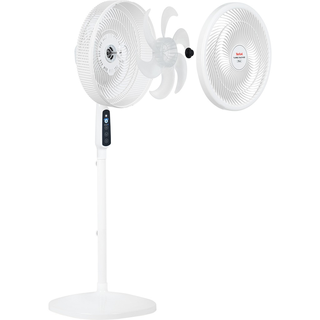 Cánh và lồng quạt đứng Tefal Turbo Silence Plus VH 689690 thiết kế khí động học