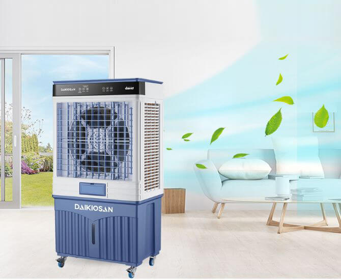 Quạt điều hòa Daikiosan phù hợp với nhiều không gian sử dụng