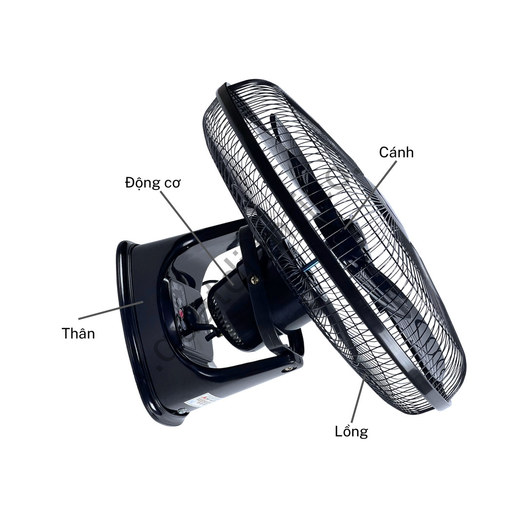 Mô tả quạt đảo trần Tico ĐKB500