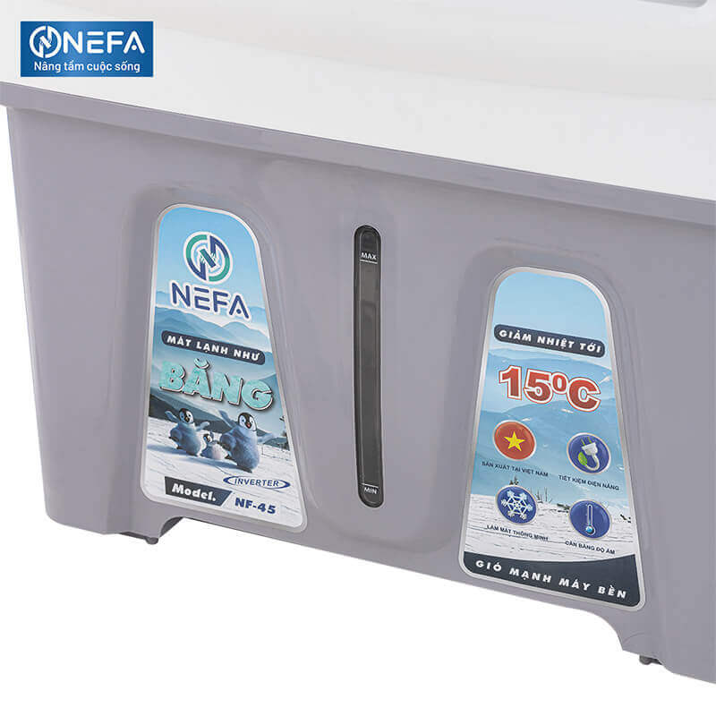 Thùng chứa nước của quạt NEFA NF45