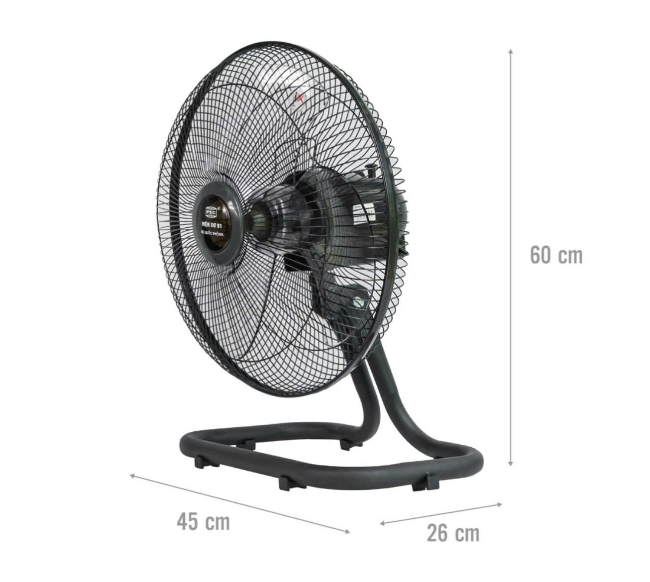 Thông số kỹ thuật sản phẩm quạt sàn Điện cơ 91 QS-400