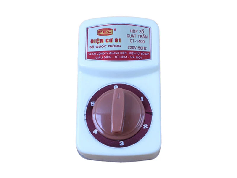 Hộp số với 5 tốc độ gió linh hoạt