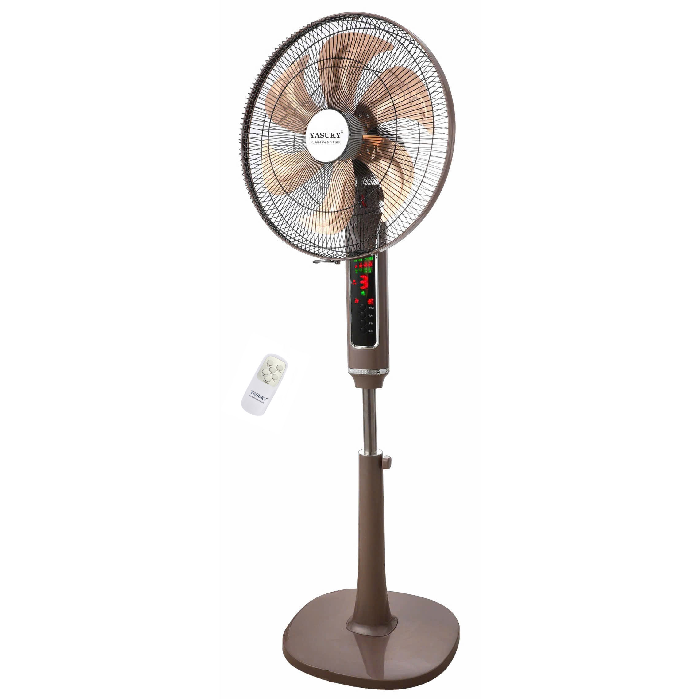 Quạt cây đứng Yasuky YK-368 Thái Lan 70W điều khiển từ xa