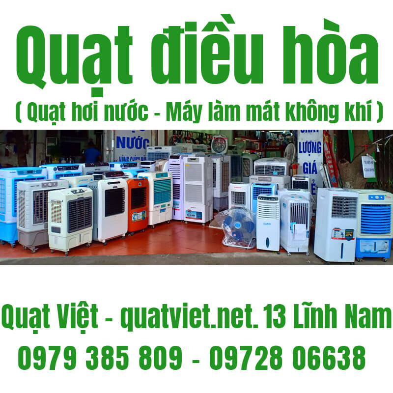 Quạt điều hòa làm mát không khí tại Quạt Việt của Vietmart