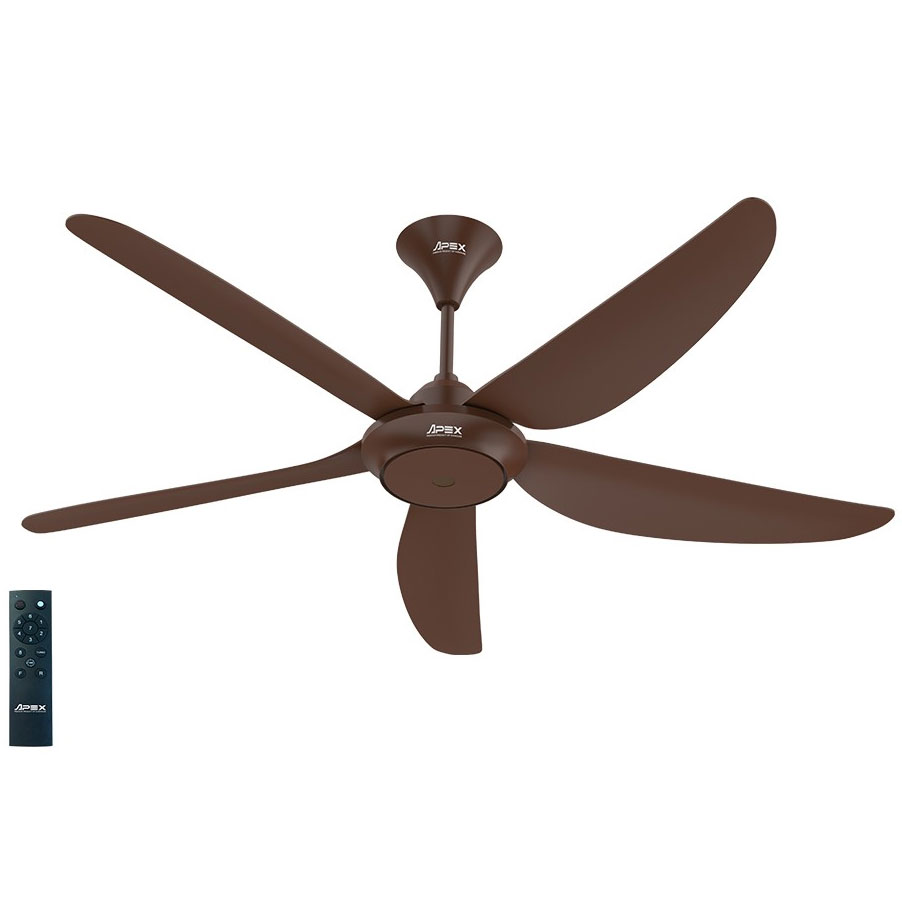 Quạt trần Sunhouse Apex APF7667B 5 cánh có điều khiển 50W.