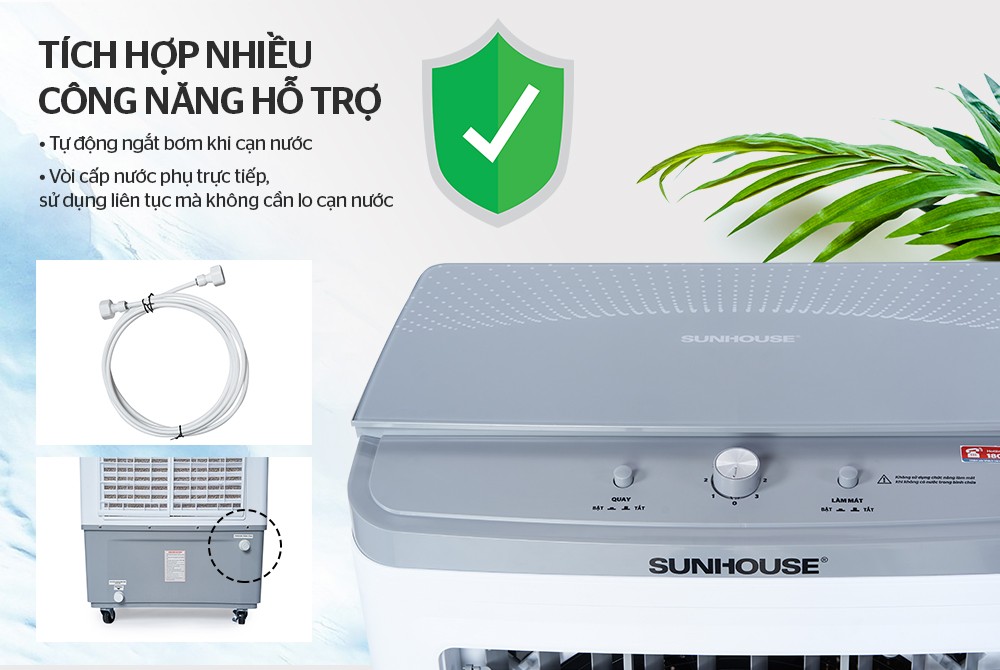 Tích hợp tính năng bảo vệ an toàn thông minh