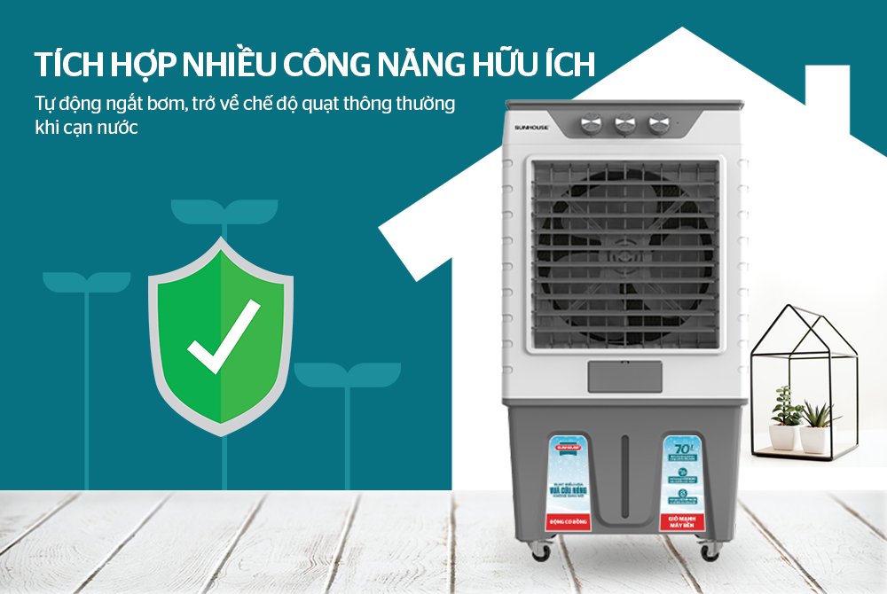 Tích hợp nhiều tiện ích thiết thực