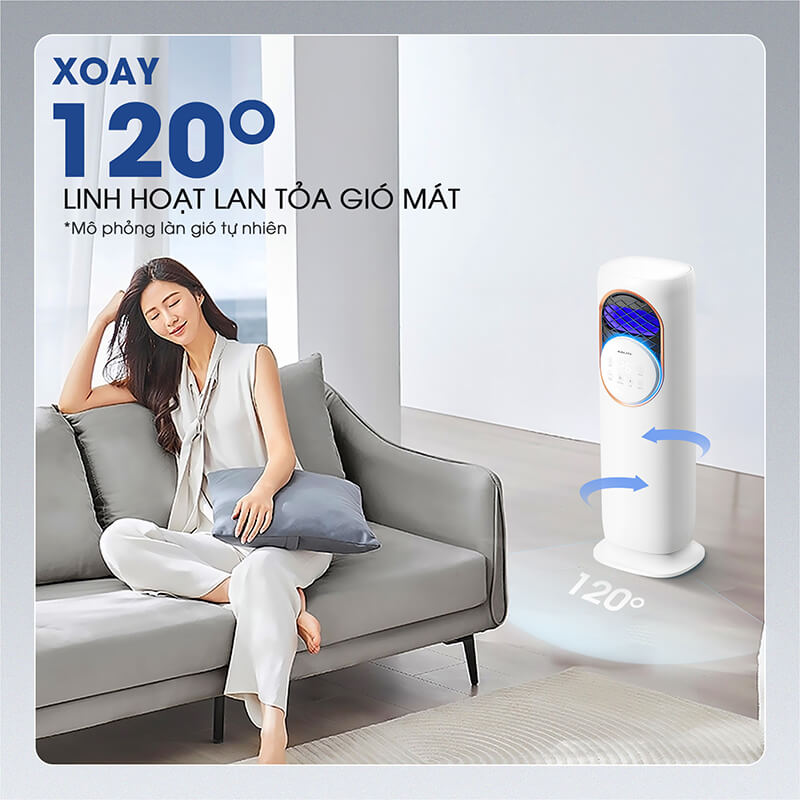 Tính năng xoay 120°