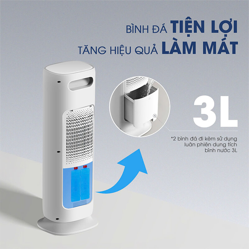 Bình đá tăng hiệu quả làm mát tức thì