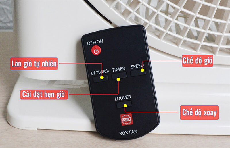 Điều khiển từ xa tiện lợi