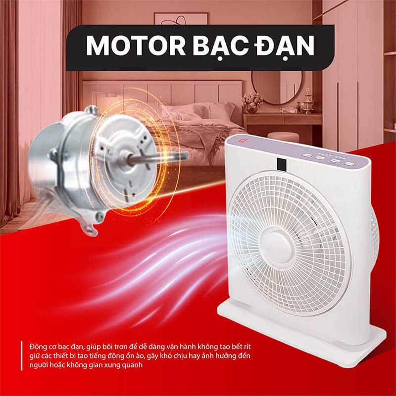 Động cơ bạc đạn bền bỉ