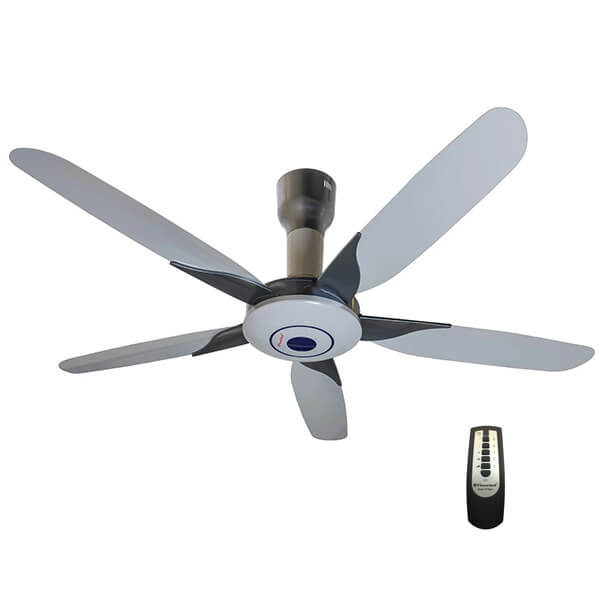 Quạt trần Vinawind QT-1500X 5 cánh có điều khiển 75W