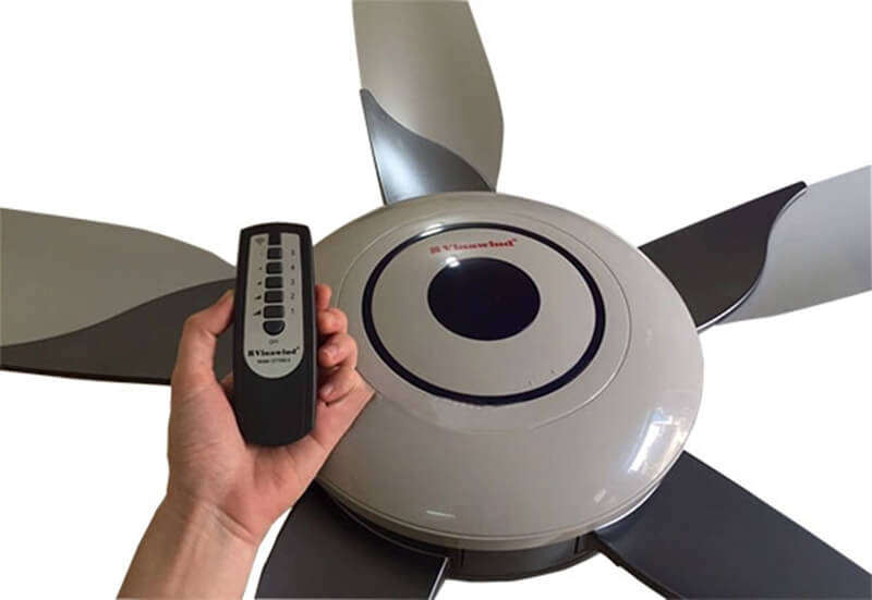 Quạt hỗ trợ 5 cấp độ gió từ nhẹ đến mạnh