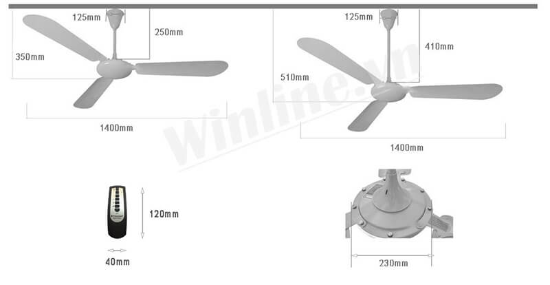 Thông số kỹ thuật và kích thước