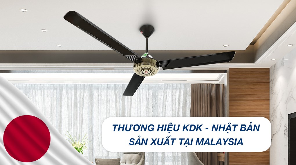 Thương hiệu KDK – Nhật Bản, sản xuất tại Malaysia