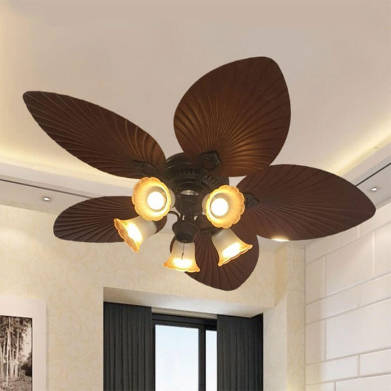 Quạt trần đèn Fusumi F – 405 50W 5 cánh lá 1320mm