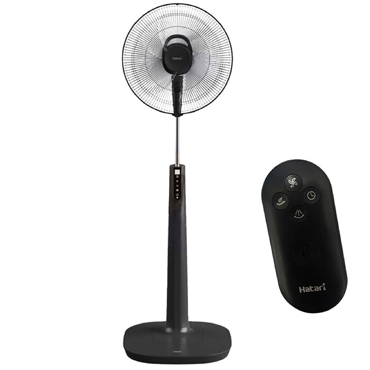 Quạt đứng Hatari P16R1 Thái Lan cánh 40cm có điều khiển từ xa