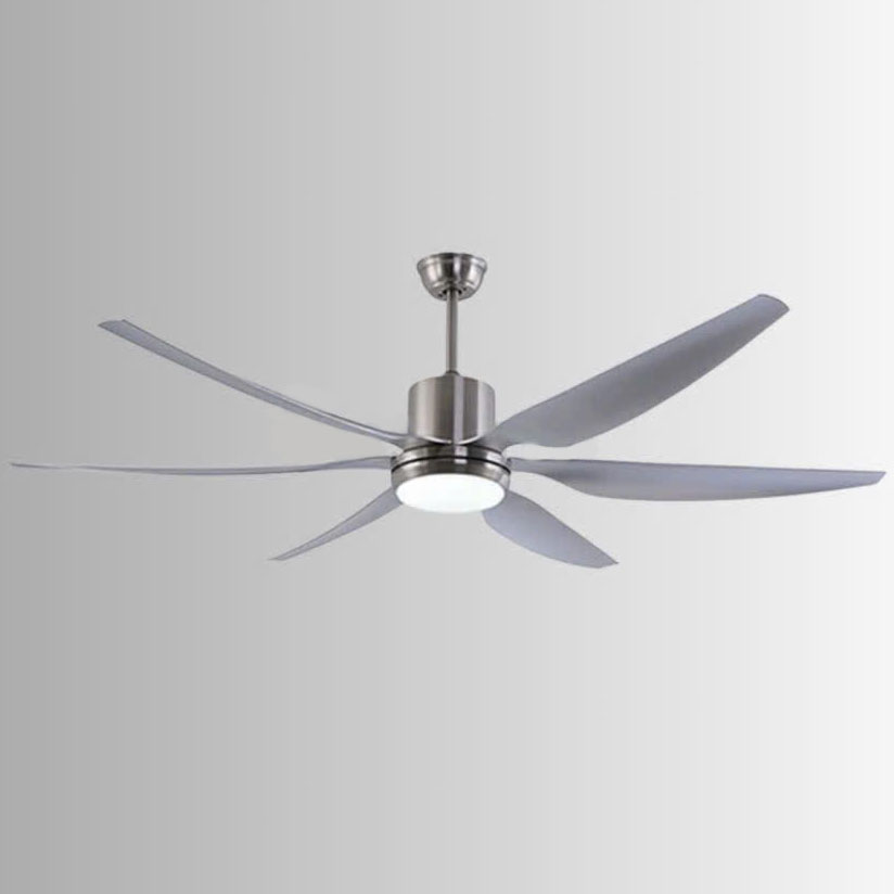 Quạt trần đèn Fusumi F – 505W-67 70W màu bạc cánh 1670mm