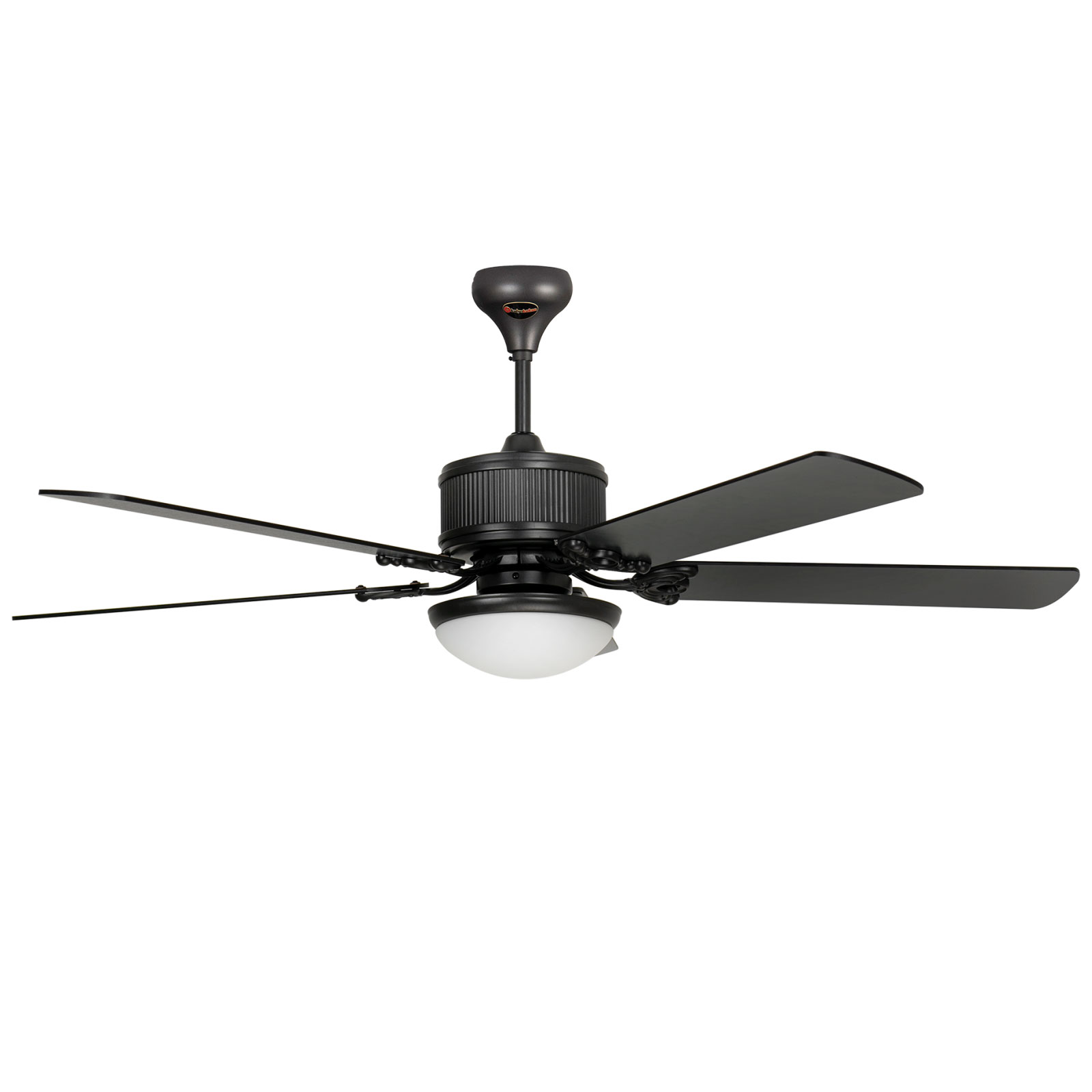 Quạt trần đèn Kaiyokukan Nhật Bản OKA-181-MBK cánh 152cm