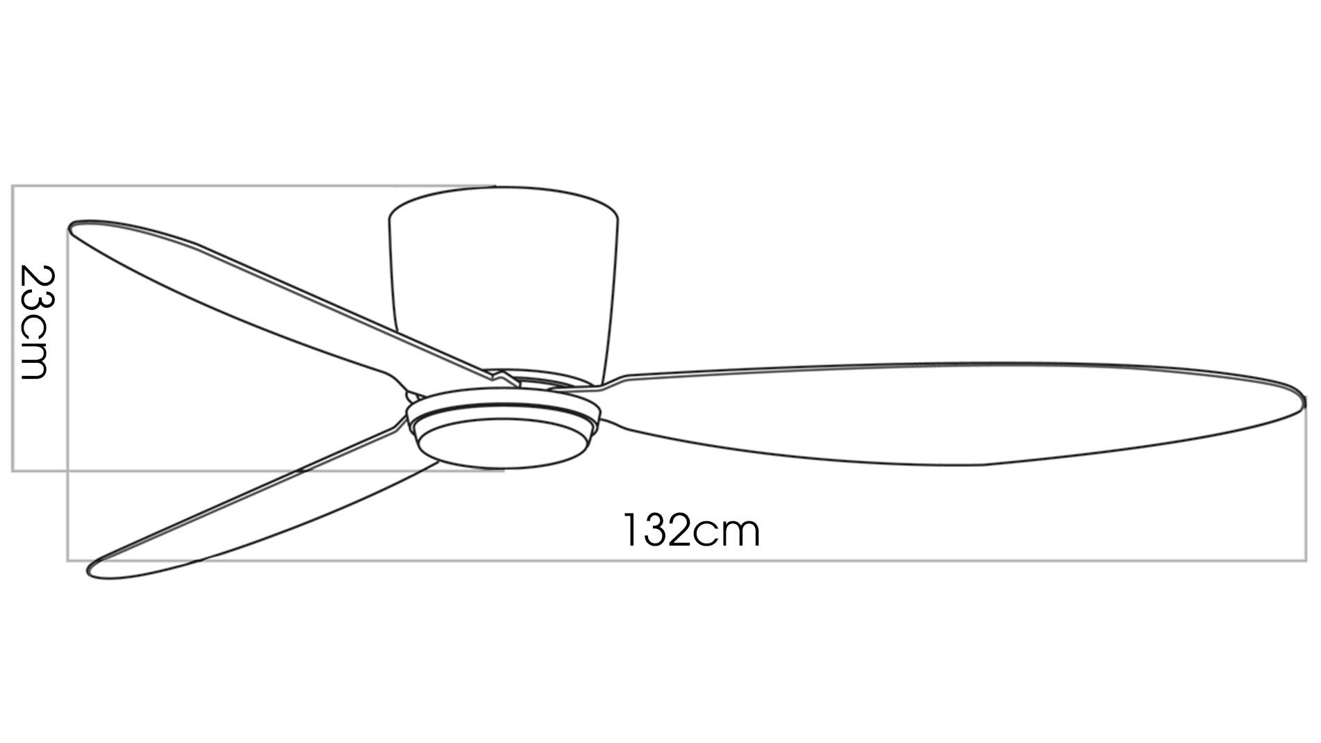 Thông số quạt trần đèn Kaiyokukan Nhật Bản SAITA-102-ORB 