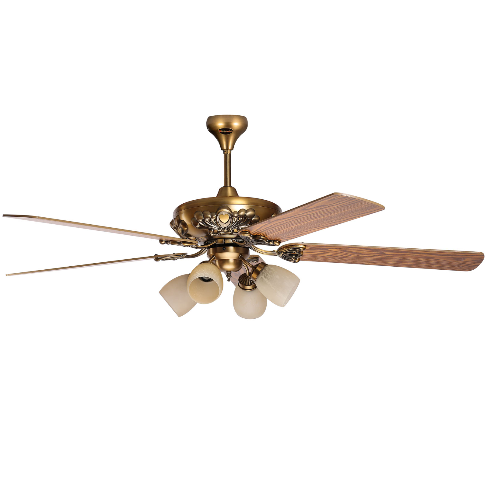 Quạt trần đèn Kaiyokukan Nhật Bản KIKU -3310 cánh 152cm