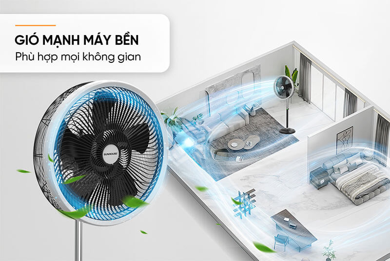 Thiết kế hiện đại, hài hòa với nhiều không gian nội thất