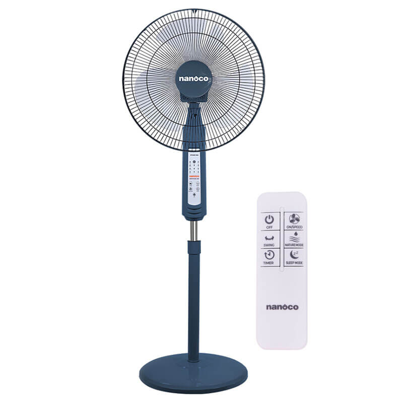 Quạt cây đứng Nanoco NSF1602G-RCB có điều khiển