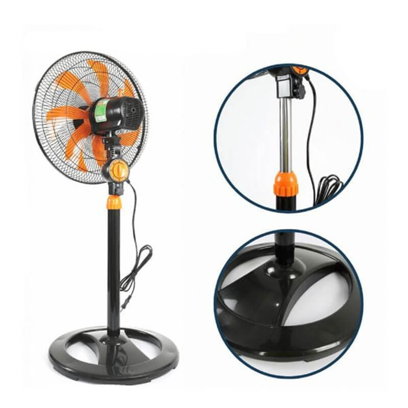 Hệ thống 7 cánh quạt sải cánh 40cm tạo luồng gió mạnh