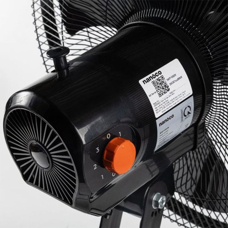 Công suất 47W cho luồng gió mạnh và ổn định