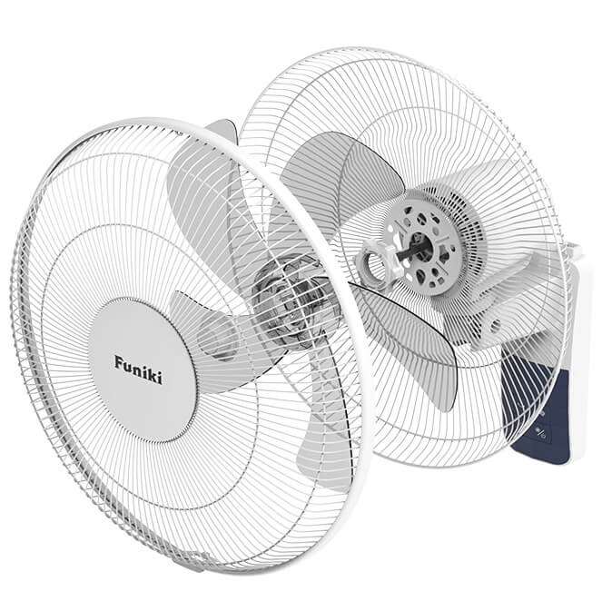 Quạt treo tường Funiki HQD5852 45W 5 cánh có điều khiển từ xa
