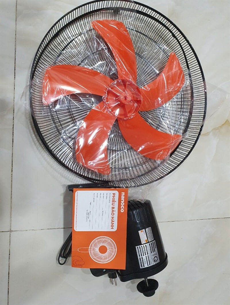 Quạt treo tường công nghiệp Nanoco NWF1606 - tháo rời dễ dàng