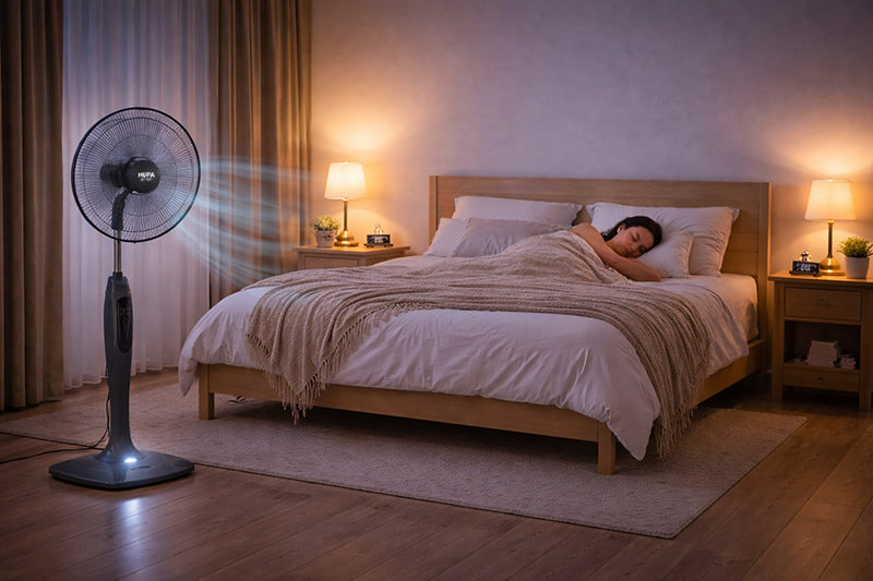 Quạt cây đứng Hupa DU1601