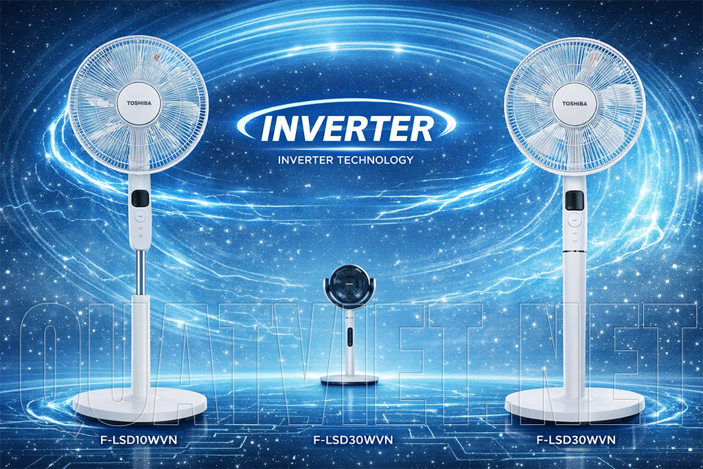 Quạt điện Toshiba inverter