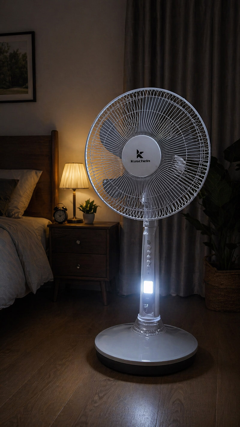 Quạt tích điện Kuscheln KRF16-02