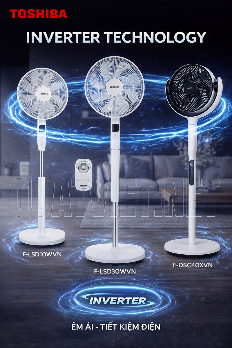Quạt Toshiba Inverter