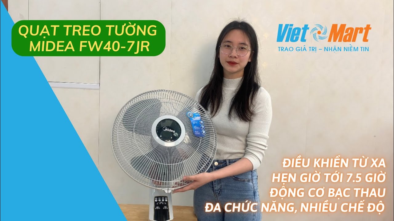 Quạt treo tường Midea FW40-7JR