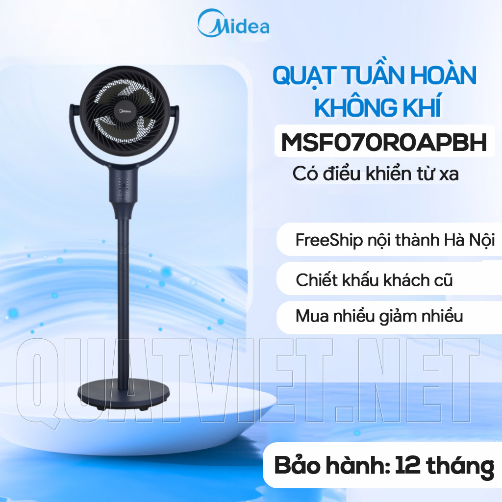 Quạt Cây Tuần Hoàn Midea MFS-070R0APBH từ quatvie.net
