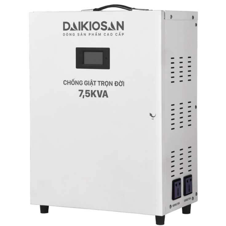 máy chống giật trọn đời Daikiosan 7.5KVA DE075 1F