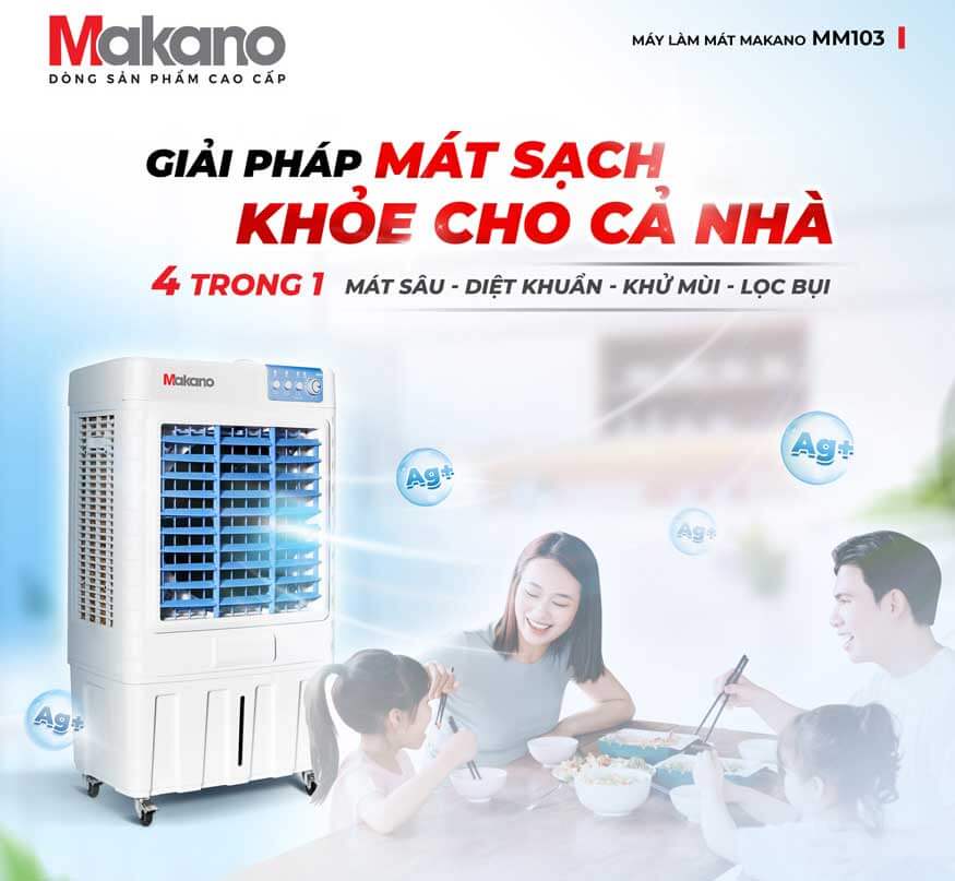 Quạt hơi nước Makano MM103